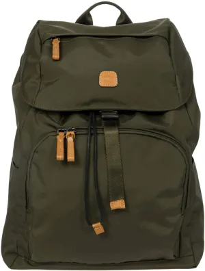 Bric's X-Travel Excursion Backpack - 15 inch - Cute Designer Backpack for Women and Men - Olive