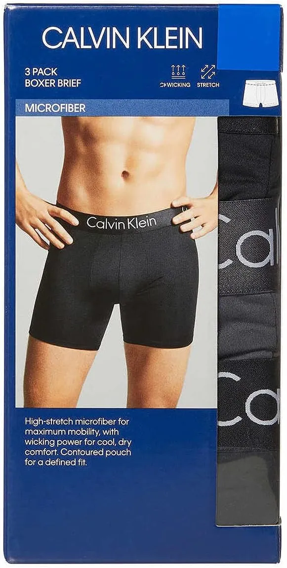 Calvin Klein Men's Micro Mesh Boxer, 3-pack