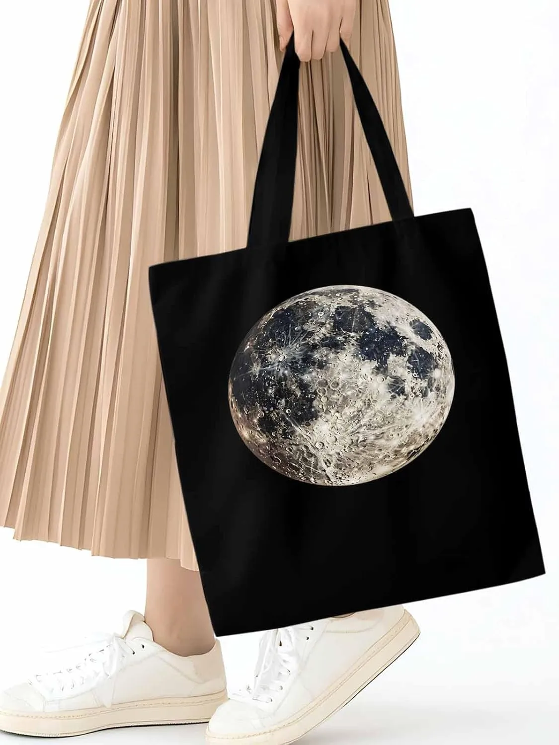 Canvas Tote Bag, Earth Day Aesthetic Canvas Tote Handbags for Women Shoulder Bag Watercolor
