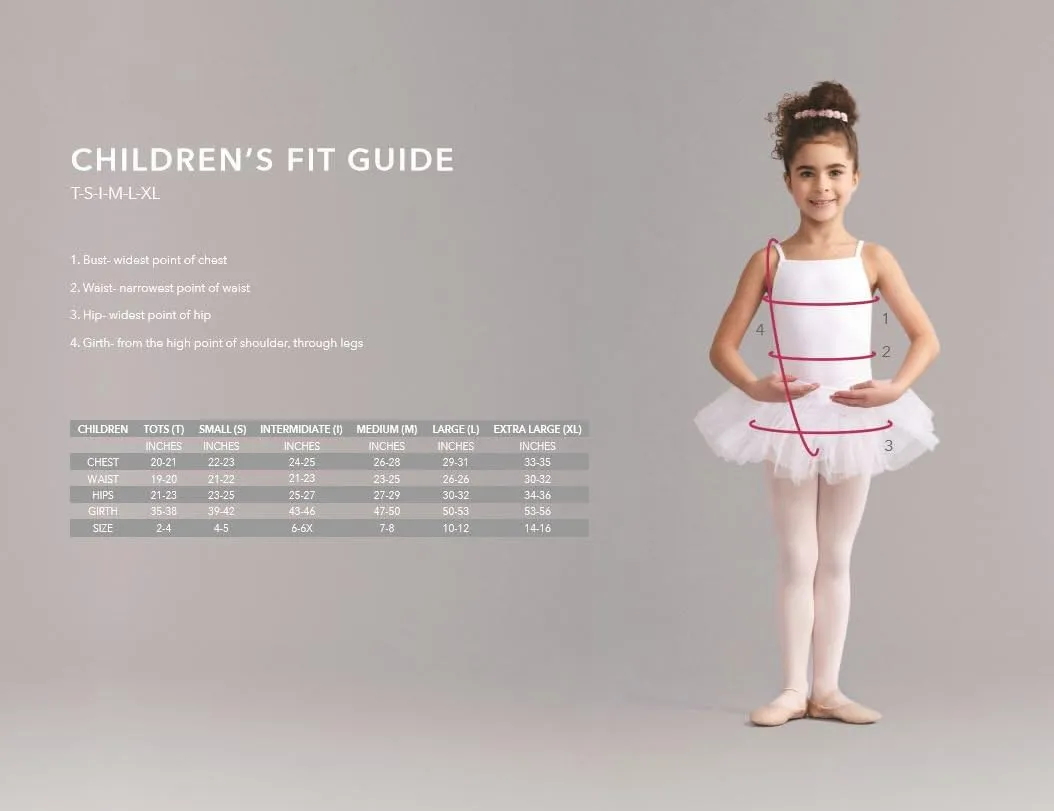 Capezio Girls' Team Basic Camisole Bra Top