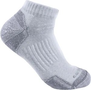 Carhartt Men's Midweight Cotton Blend Low Cut Sock 3 Pack