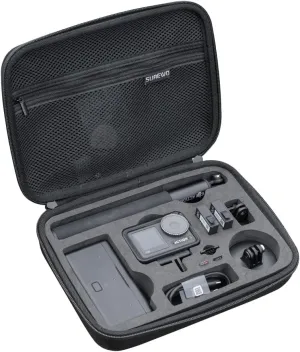 Carrying Case Compatible with DJI Osmo Action 5 Pro/4/3, Surface-Waterproof Travel Portable Carrying Bag for Action 5 Pro/4/3 Adventure Combo Accessories