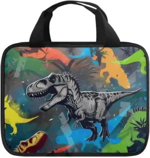 Cartoon DinosaurBible Cover for Boy,Bible Case for Kids,Large Print Bible Carrying Case,Bible Carrier, Bible Accessories