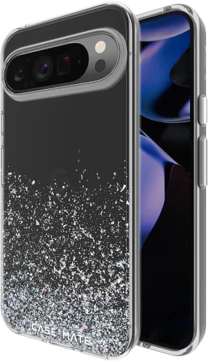Case-Mate Google Pixel 9 Pro XL Case [6.8”,2024] [12ft Drop Protection] [Wireless Charging] Twinkle Ombre Disco Phone Case for Google Pixel 9 Pro XL - Bling Glitter Cover - Shockproof, Anti Scratch