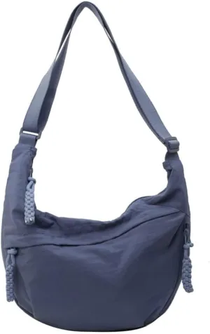 Casual Canvas Hobo Tote Shoulder Crossbody Bags for Women Handbag Lightweight Top Handle Purse