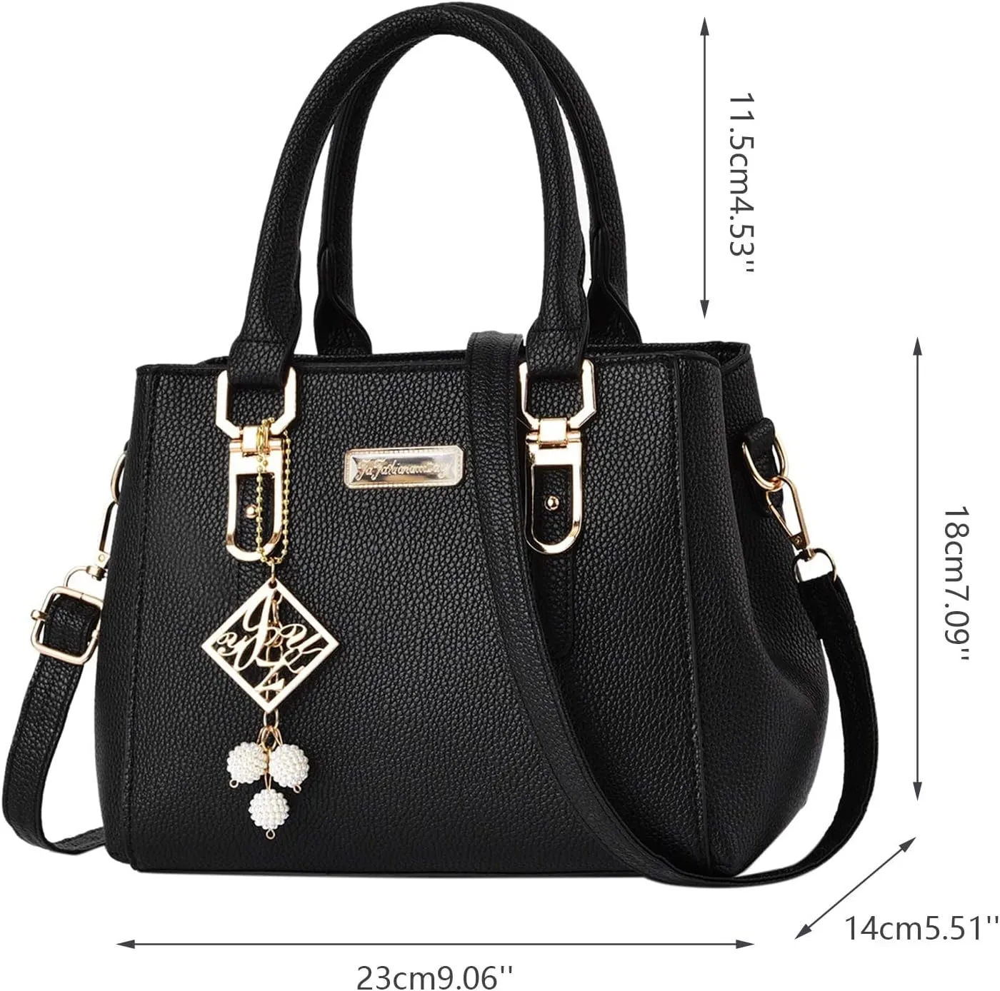 Casual Leather Messenger Bags Large Capacity Handbag Fashion Womens Bag Leather Shoulder Bag for Men (Grey, One Size)
