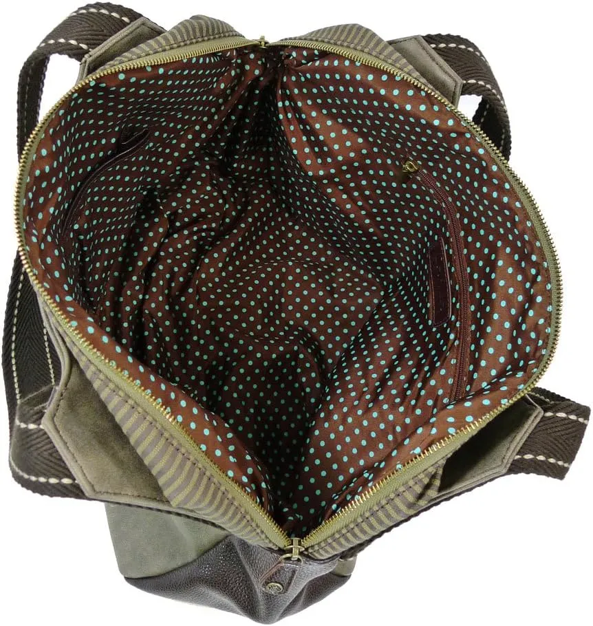 CHALA Handbags Large Bowling Tote Bag- Pet Lover's Collection
