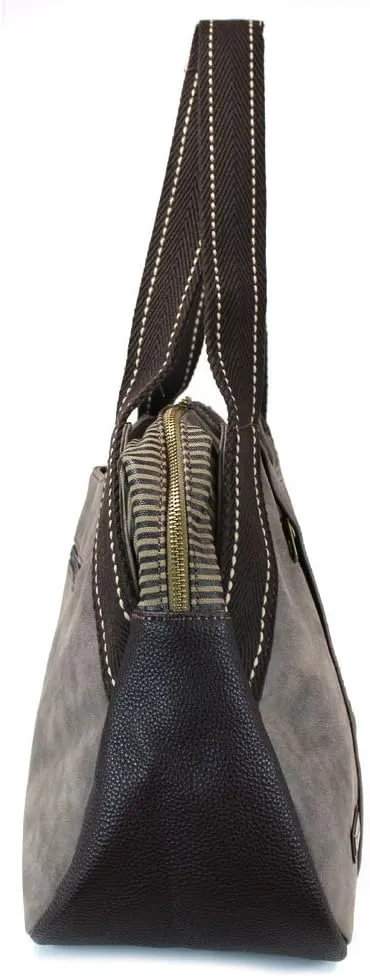 CHALA Handbags Large Bowling Tote Bag- Pet Lover's Collection