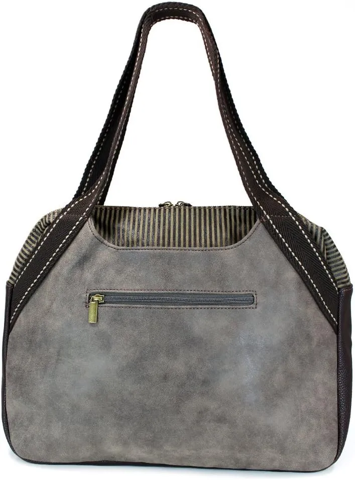 CHALA Handbags Large Bowling Tote Bag- Pet Lover's Collection