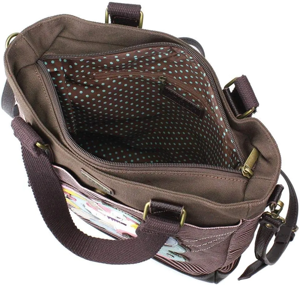 CHALA Handbags Owl Work Tote Shoulder Bag - Bird Lover