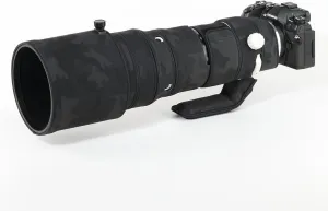 CHASING BIRDS Camouflage Waterproof Lens Coat for Olympus 150-400mm F4.5 TC1.25x is PRO Rainproof Lens Protective Cover (Shadow Black)