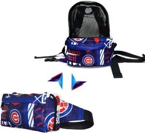 Chicago Cubs Crossbody Fanny Pack (transformable 2-in-1 Backpack), Licensed Gift Merch for Cubs Fans (Street Series Adult Bags) Convertible, Stylish, Water-resistant Travel Merchandise for Women