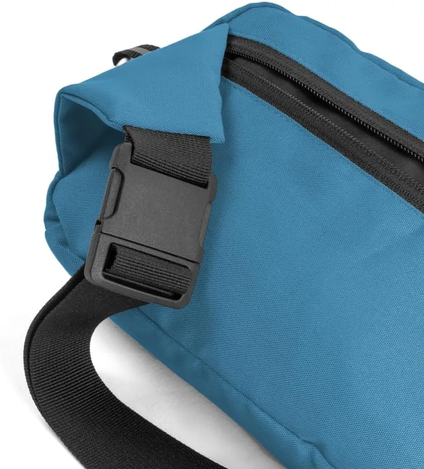 ChicoBag Belt Bag with Carabiner Clip | Eco-friendly Adjustable Fanny Pack Made from Recycled Materials (Sapphire)