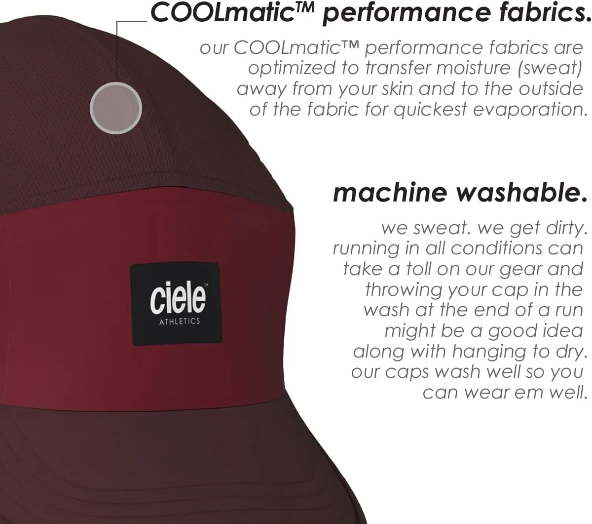 Ciele Athletics GOCap SC Box - Premium SOFTcurve Brim, Reflective, Washable Moisture Wicking Hat with Sun Protection