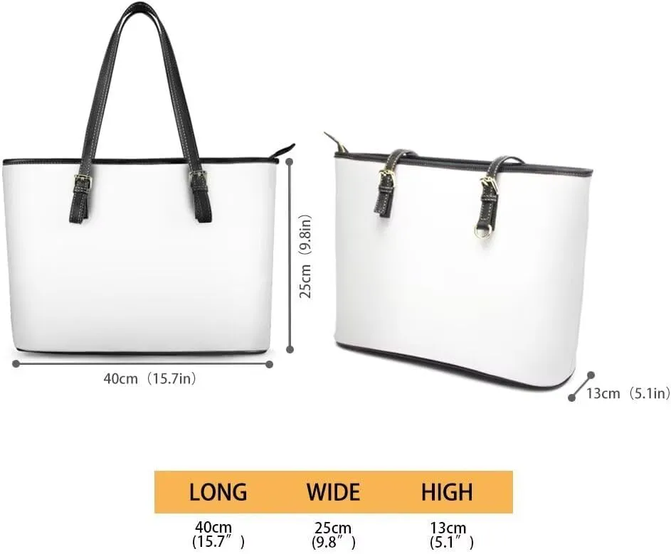 Coldinair Easter Handbag Tote Bag for Women Ladies Top Handle Purse and Wallet Set Leather Tote Purse for Women