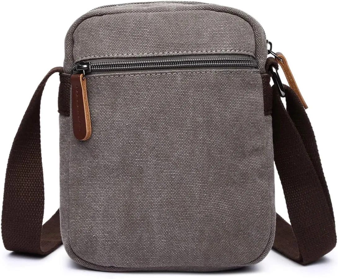 Collsants Mini Crossbody Bags for Women and Men - Small Purses and Handbags - Travel Bag - Canvas Shoulder Purse