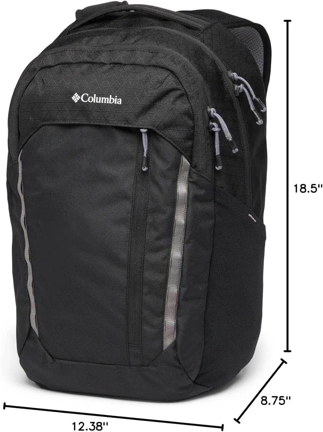 Columbia Unisex Atlas Explorer II 26L Backpack, Black, One Size