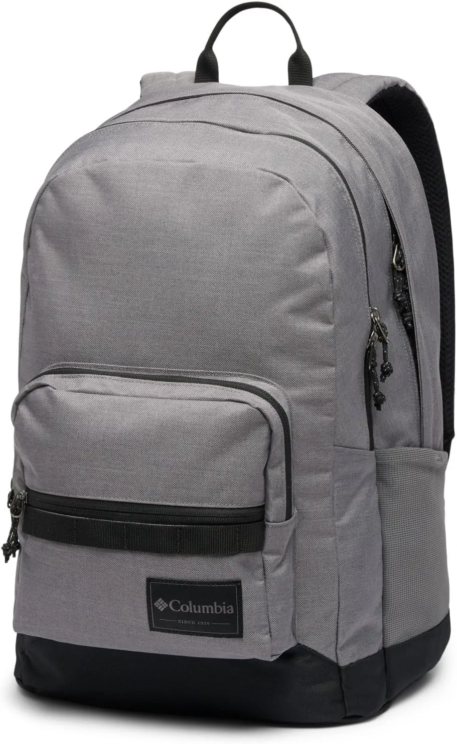 Columbia Unisex Zigzag 30L Backpack, City Grey Heather/Black, One Size