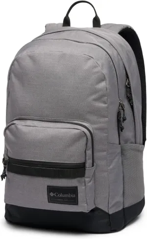 Columbia Unisex Zigzag 30L Backpack, City Grey Heather/Black, One Size