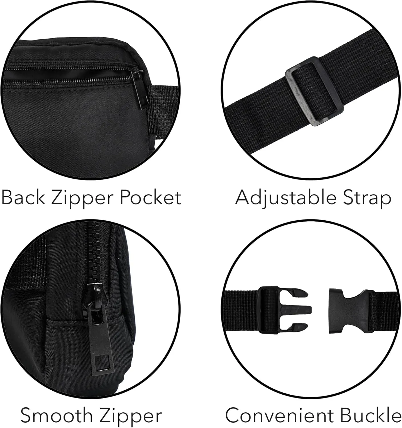 Creighton University Est. Date Belt Bag, Crossbody Fanny Pack for Women and Men, Adjustable