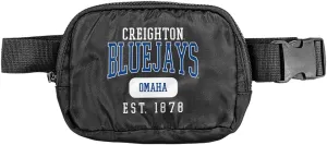 Creighton University Est. Date Belt Bag, Crossbody Fanny Pack for Women and Men, Adjustable