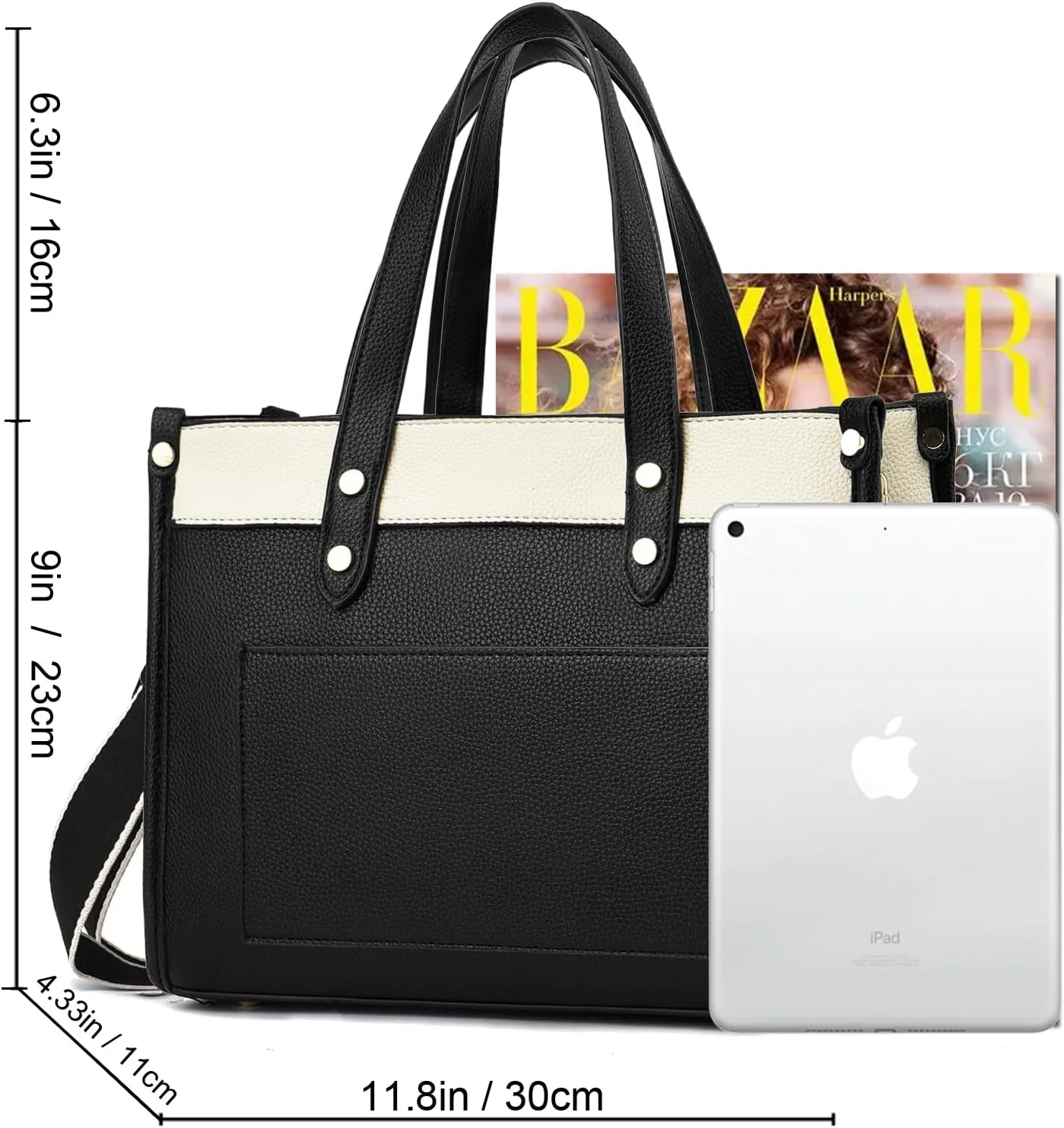 CROJUYI Tote Bag for Women - Satchel Purse and Handbags Ladies Shoulder Totes Crossbody Bags
