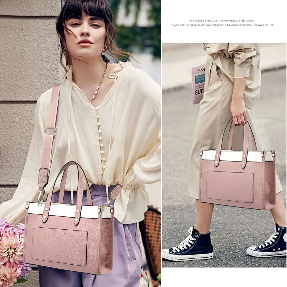 CROJUYI Tote Bag for Women - Satchel Purse and Handbags Ladies Shoulder Totes Crossbody Bags