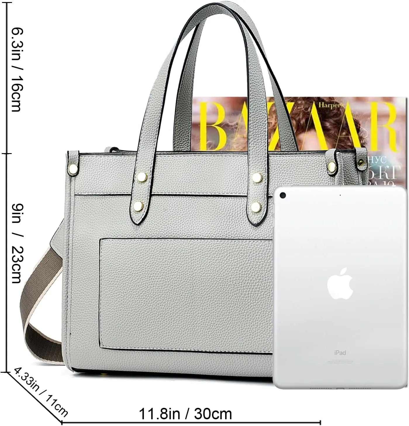 CROJUYI Tote Bag for Women - Satchel Purse and Handbags Ladies Shoulder Totes Crossbody Bags