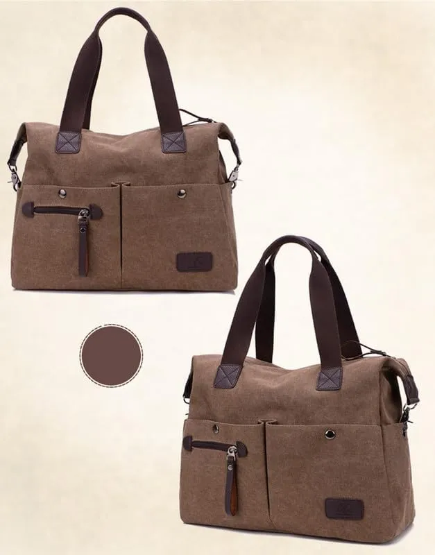 Crossbody Bags for Women Messenger Bag Travel Shoulder Bag Sling Work Bag with Adjustable Strap Top-Handle Handbags Brown