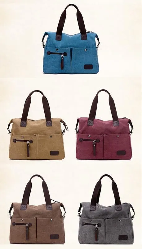 Crossbody Bags for Women Messenger Bag Travel Shoulder Bag Sling Work Bag with Adjustable Strap Top-Handle Handbags Brown
