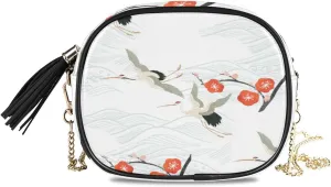 Crossbody Purse Small Crossbody Bags Shoulder Handbags White Daniel Crane for Women