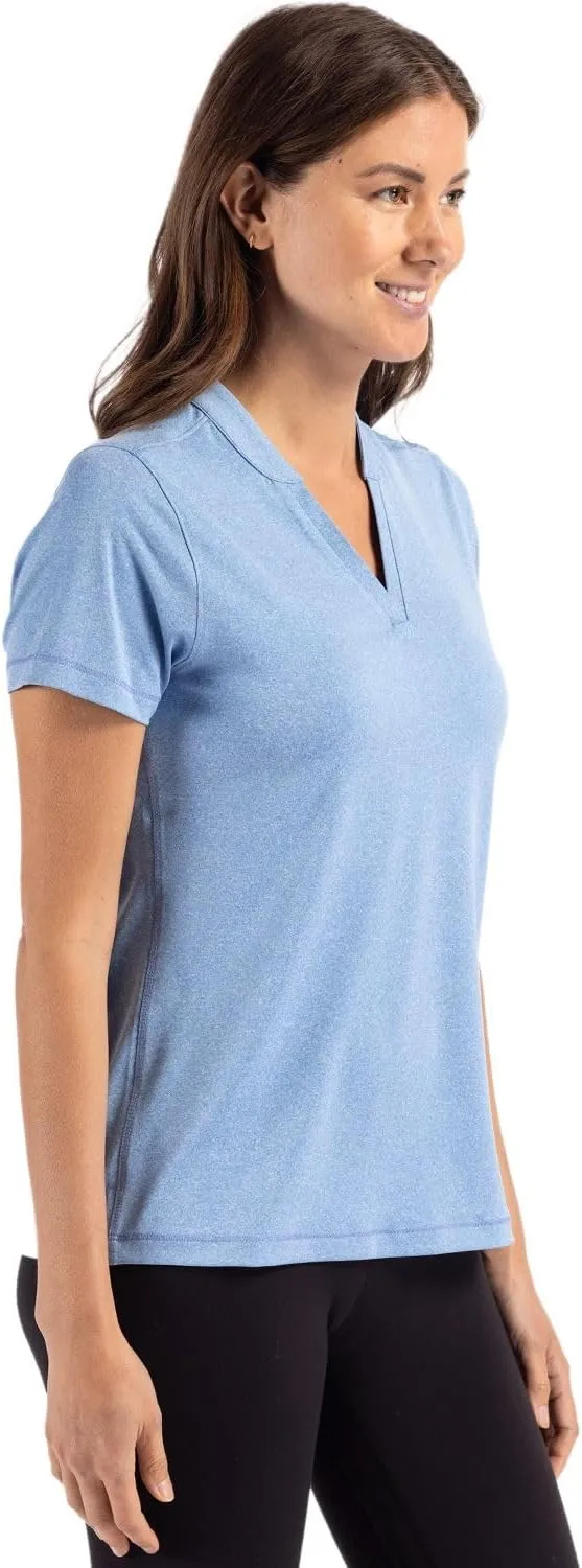 Cutter & Buck Forge Heathered Stretch Womens Blade Top