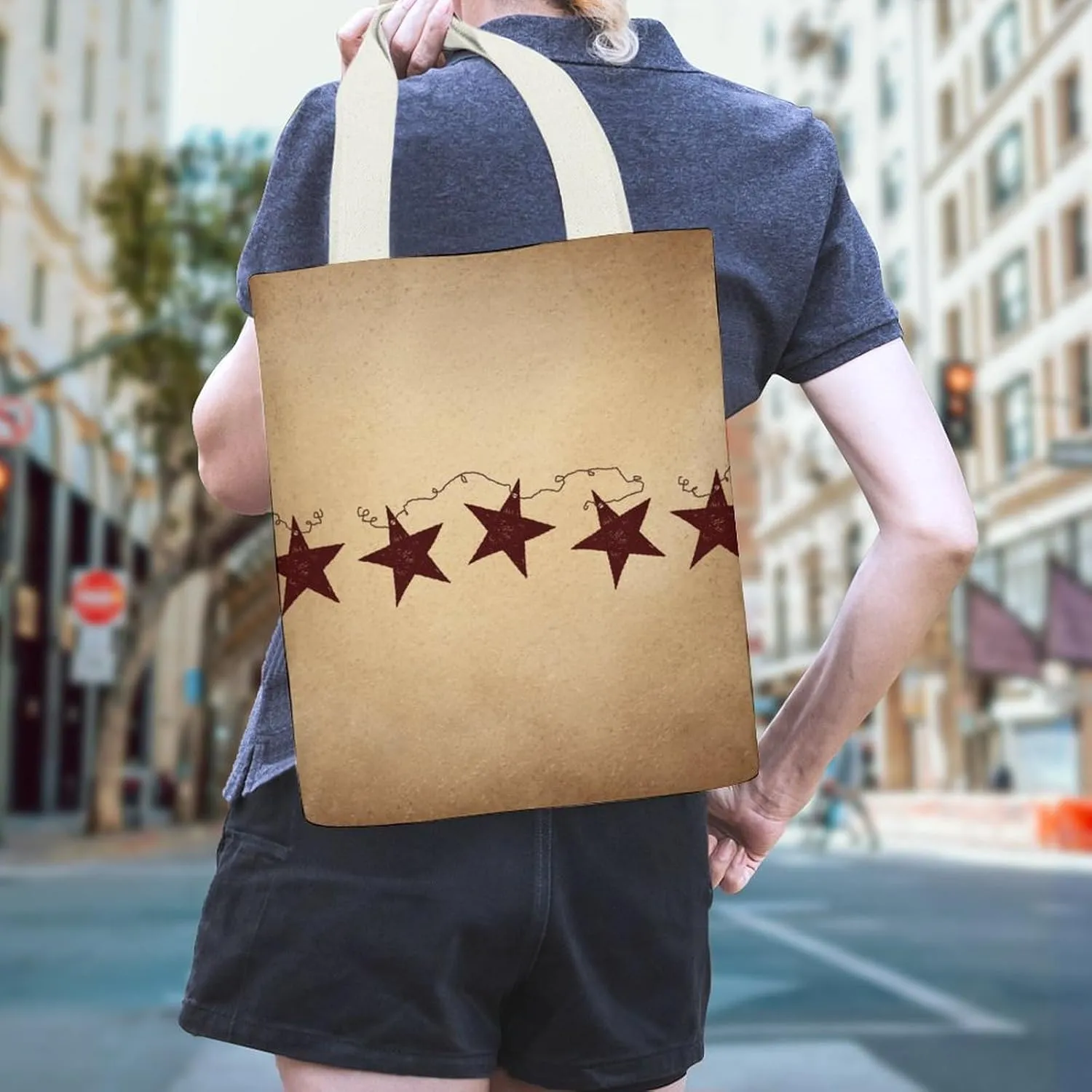 Dachshunds Clothes Dog Large Capacity Stylish Canvas Tote Bag