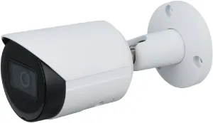 Dahua Diamond HD Network Camera IPC-HFW2441S-S-0280B, Motion Detection, Smart IR Illumination, H.265 codec, 12 VDC, IP67 Indoor and Outdoor (Bullet White, 4MP 2.8mm Fixed Lens)