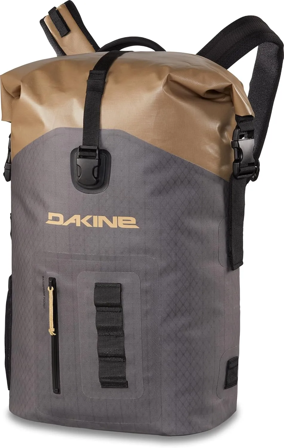 Dakine Cyclone Wet/Dry Rolltop Pack 34L - Castlerock/Stone, One Size