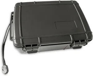 Deke Home - Waterproof Hard Case with Customizable Foam, Compact Equipment Case, Rugged Storage Box for Laptop Accessories, GoPro, Drones, Lenses, Tools and Camera Protection, 9.29 x 7.12 x 3.26in