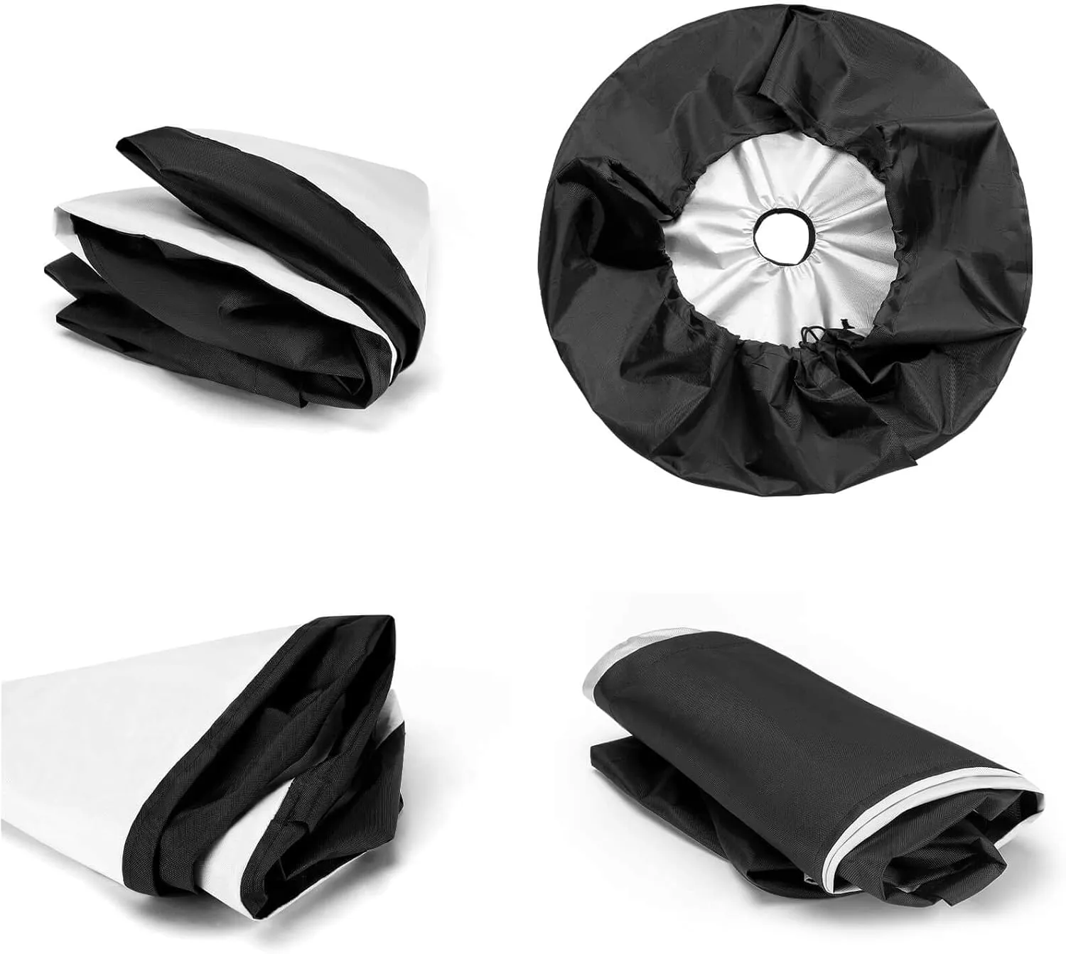 Delerain Spare Tire Cover with Backup Camera Hole Compass Rose Wheel Covers Waterproof Dust-Proof UV Sun Universal Fit for RV Trailer RV SUV Truck and Many Vehicle (17 Inch for Diameter 31"-33")