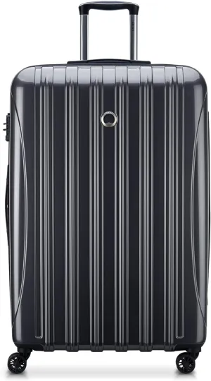 DELSEY PARIS Helium Aero Hardside Expandable Luggage with Spinner Wheels, Titanium, Checked-Large 29 Inch