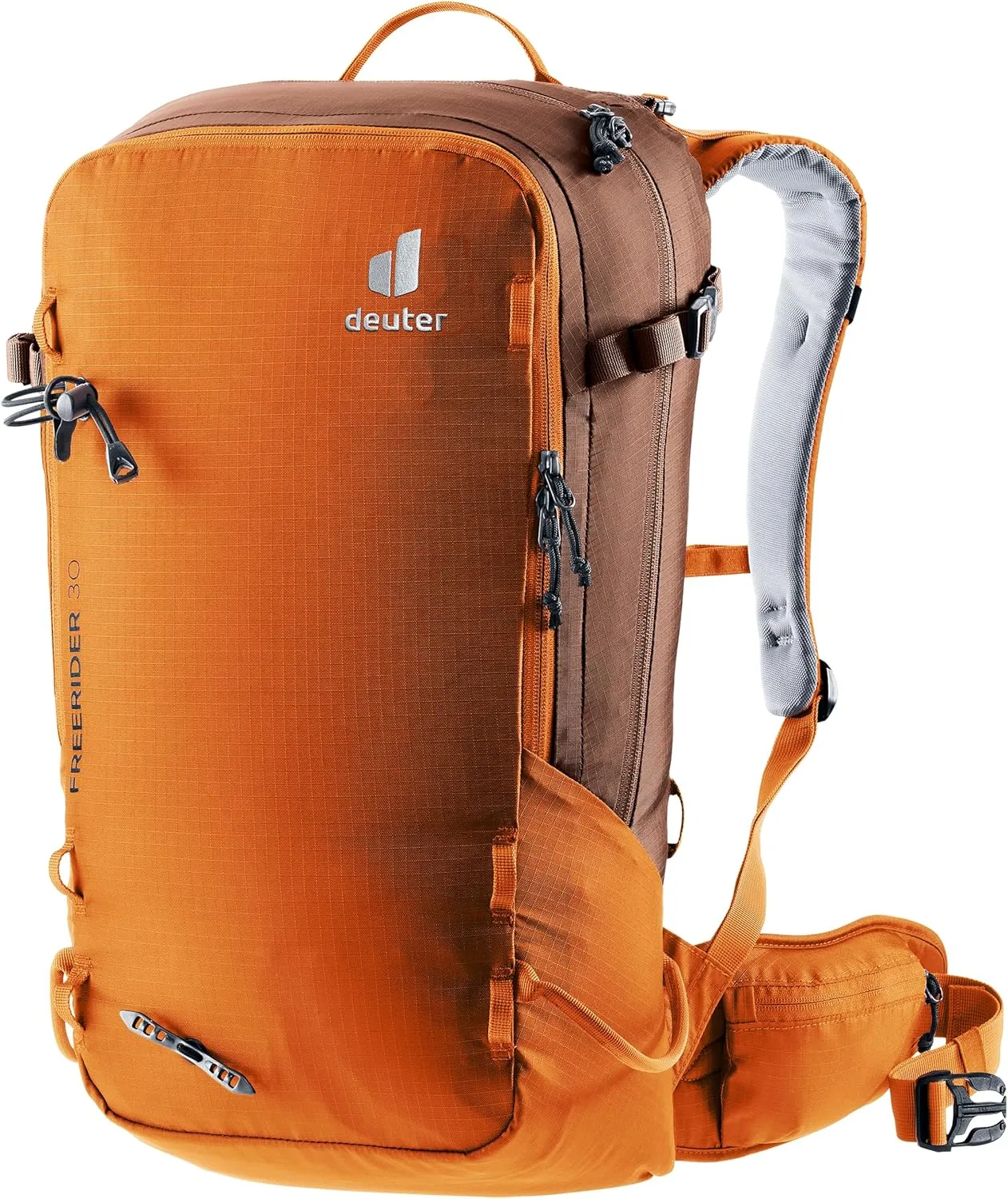 Deuter Freerider 30 Ski Touring Backpack, Chestnut-Umbra, 30 Liter