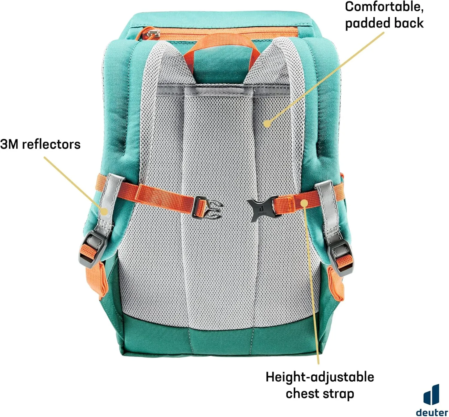 Deuter Unisex Kid's Schmusebar, Dust Blue-alphine Green, 8 L