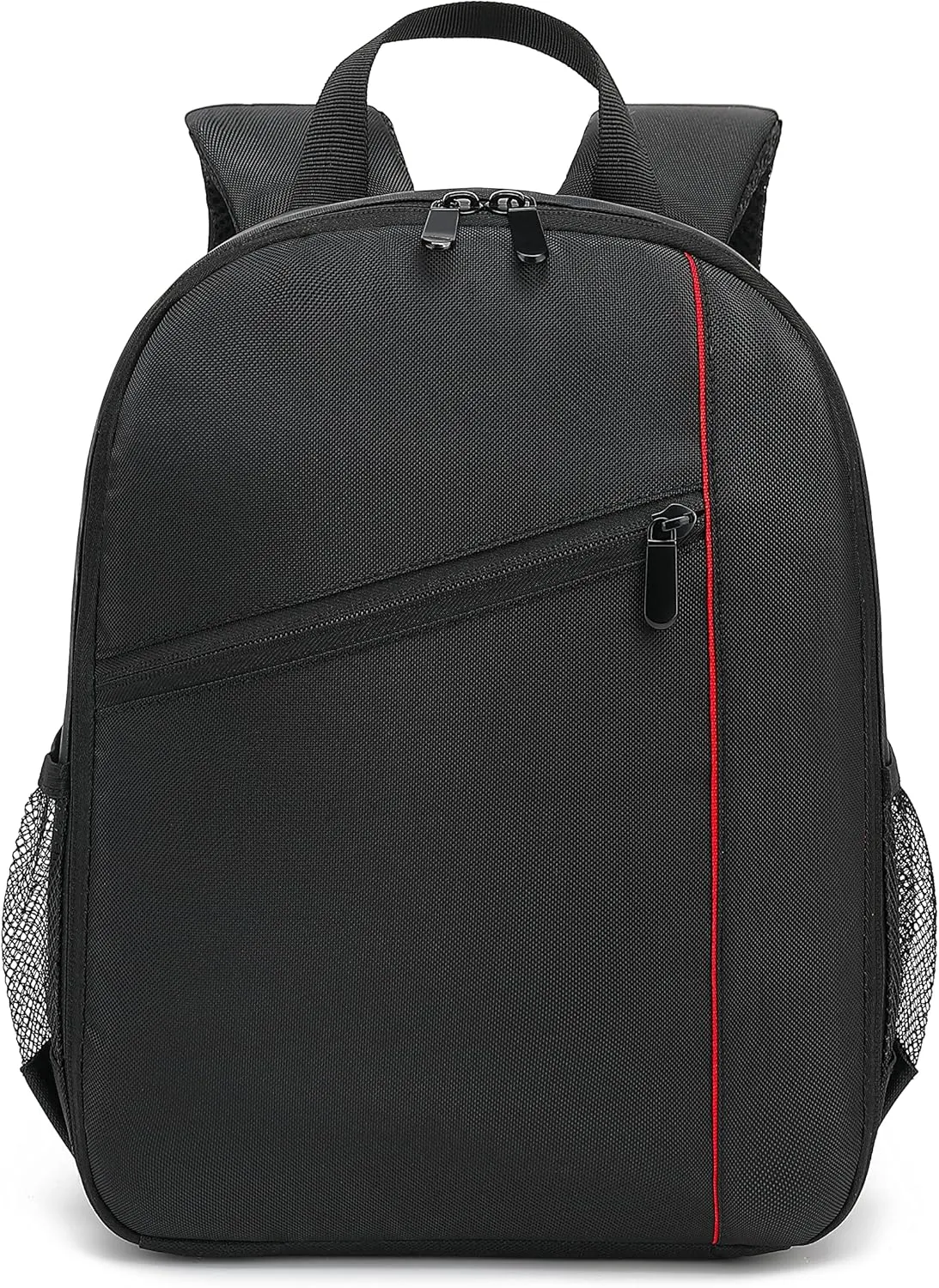 Digital DSLR Camera Waterproof Sling Backpack Shoulder Bag For Unisex Hiking Traveling Red