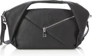 DKNY Monroe Top Handle Crossbody, Black/Silver