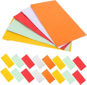 DOITOOL 50pcs Multi-use Cash Storage Pouches Portable Envelopes for Jewelry Compact Lightweight Easy to Carry