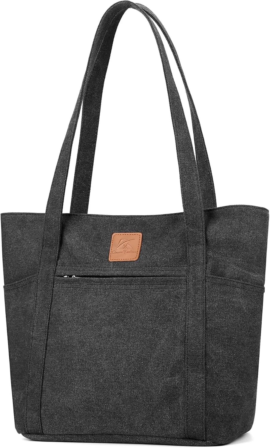 DOURR Womens Shoulder Handbags Heavy Duty Canvas Work Tote Retro Bucket Bag
