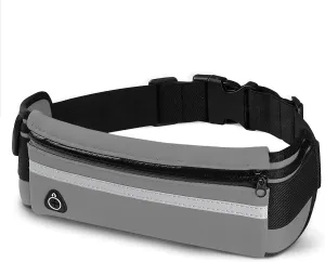 E Tronic Edge Running Belt for Women and Men, Money Belt and Running Fanny Pack, Hiking Fanny Pack, Holder for Cell Phone, Money, and Keys, Adjustable Belt Pouch fits Most Phone and Waist Sizes