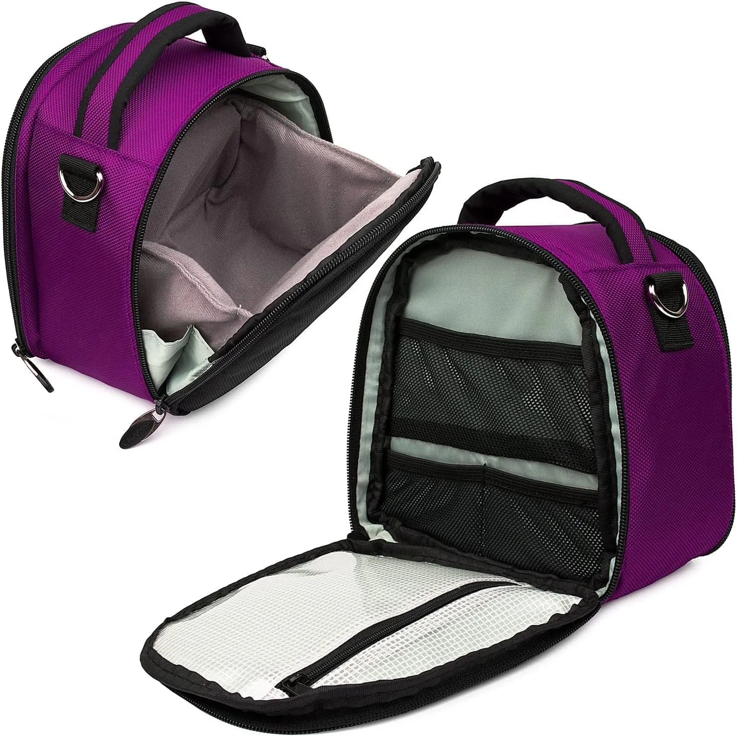 eBigValue DSLR SLR Camera Shoulder Bag Case Compatible With Alpha a6000 a6300 a6500 NEX5 NEX5N NEX6 NEX-6L/B NEX7 DSCH300/B RX10 IV