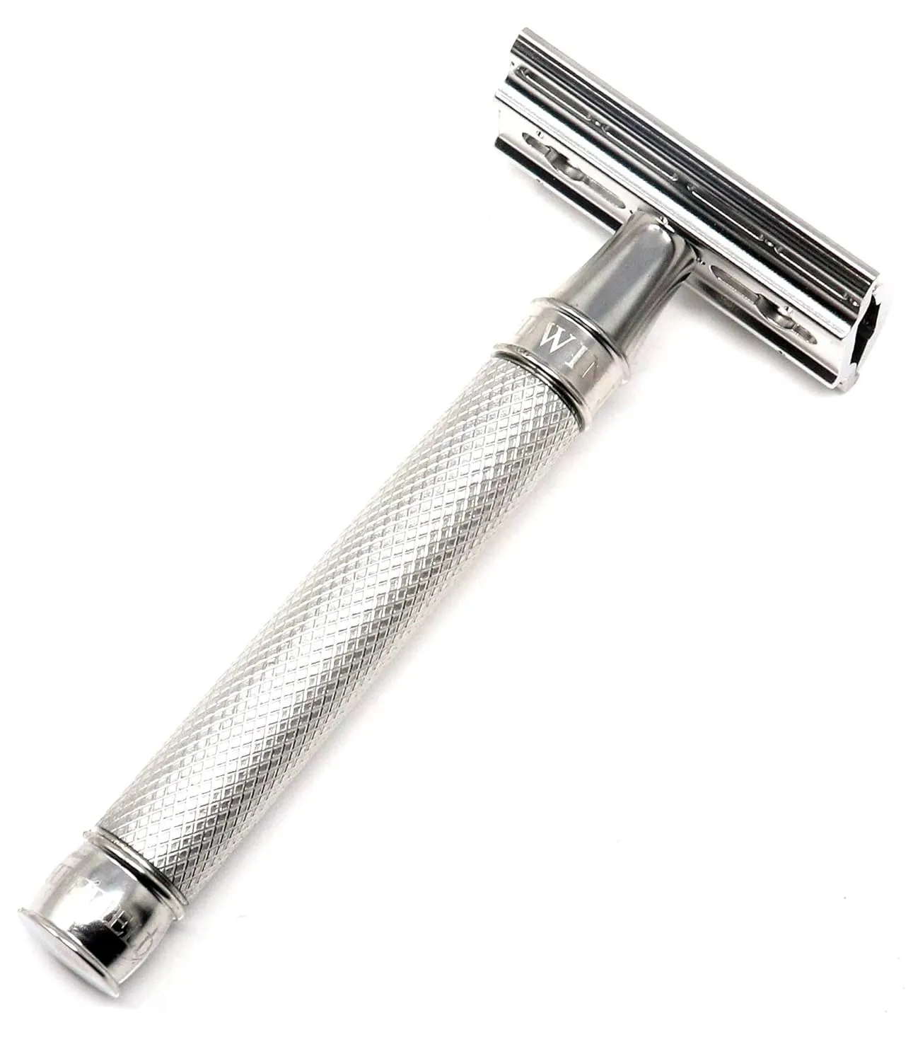 Edwin Jagger 3ONE6 Stainless Steel Knurled DE Safety Razor
