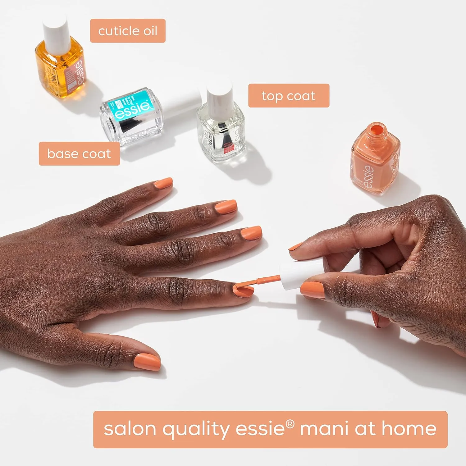Essie Nail Polish, Salon-Quality, 8-free Vegan, Pastel Pink, Free to Roam, 0.46 Ounce