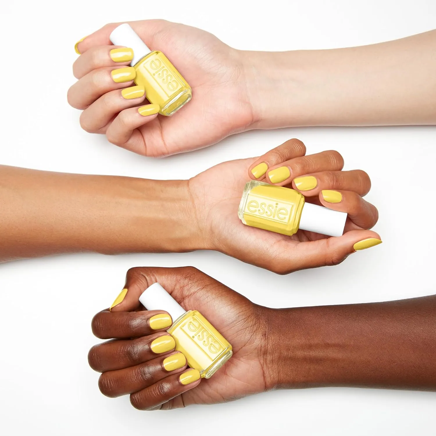 essie Nail Polish, Salon-Quality Yellow Nail Polish, Riviera Rush, Vegan, Limon Cielo, 0.46 Fl Oz
