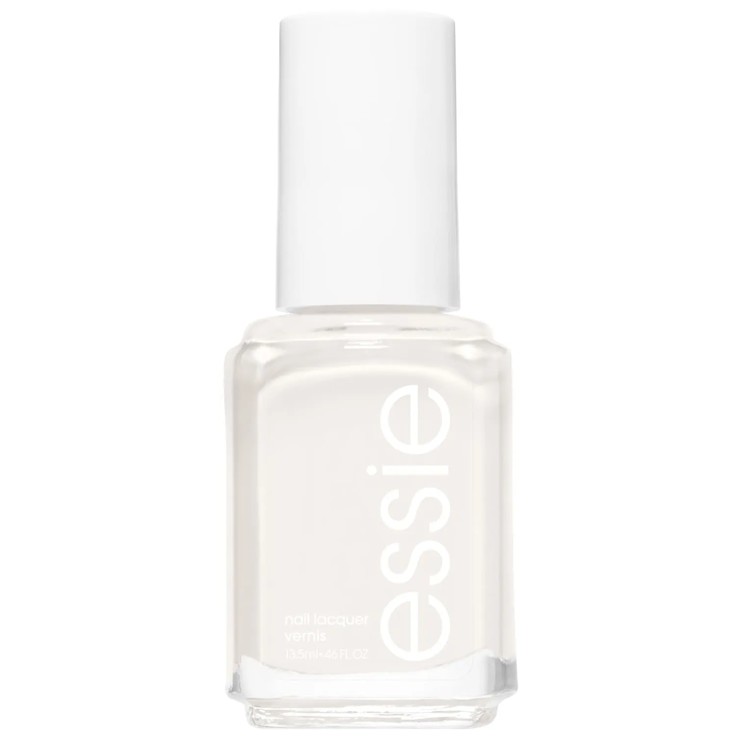 essie Salon-Quality Nail Polish, 8-Free Vegan, Ivory, Tuck It In My Tux, 0.46 fl oz